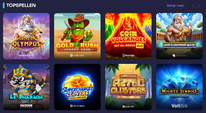 Bino Casino Netherlands Spelletjes